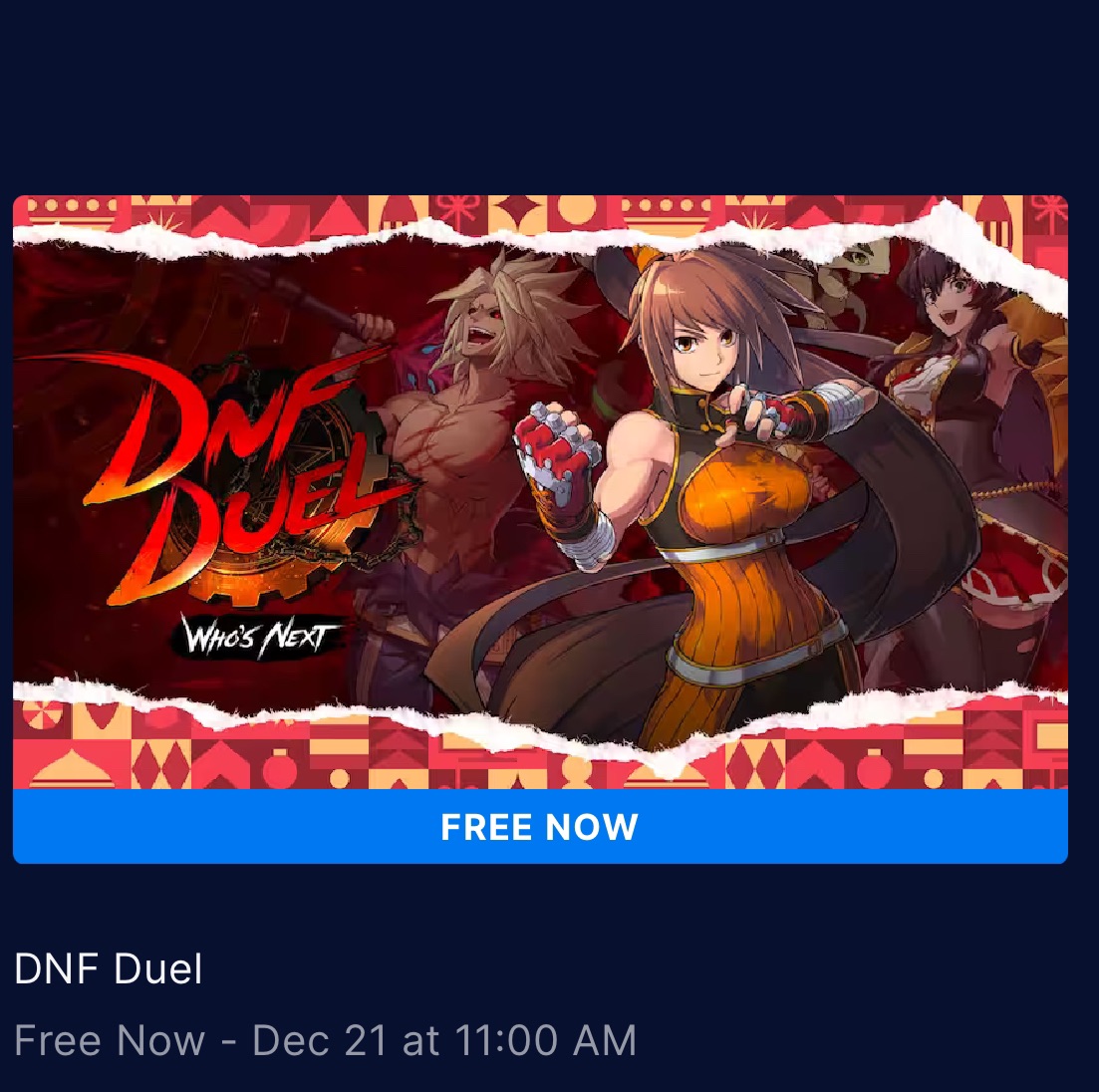 DNF Duel | Download and Buy Today - Epic Games Store