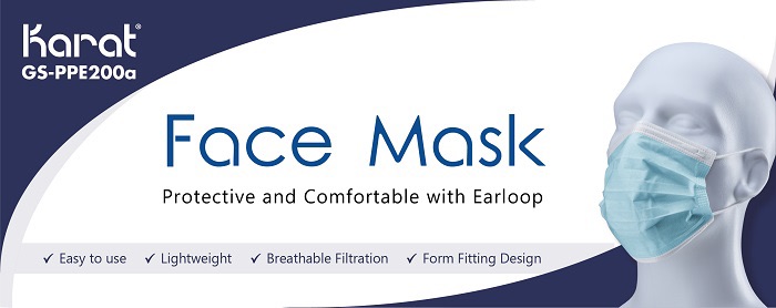 一次性医疗口罩Karat Face Mask - 50 ct