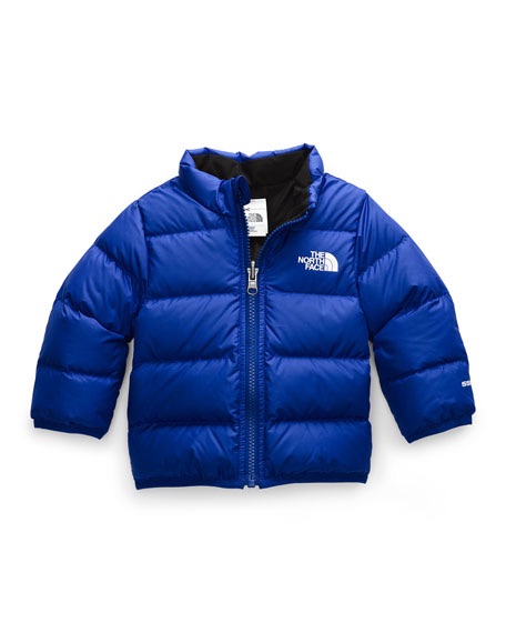 北脸The North Face Kid's Andes Reversible Quilted Jacket, Size 6-24M | Neiman Marcus