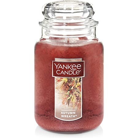 Yankee Candle Autumn Wreath Scented, Classic 22oz