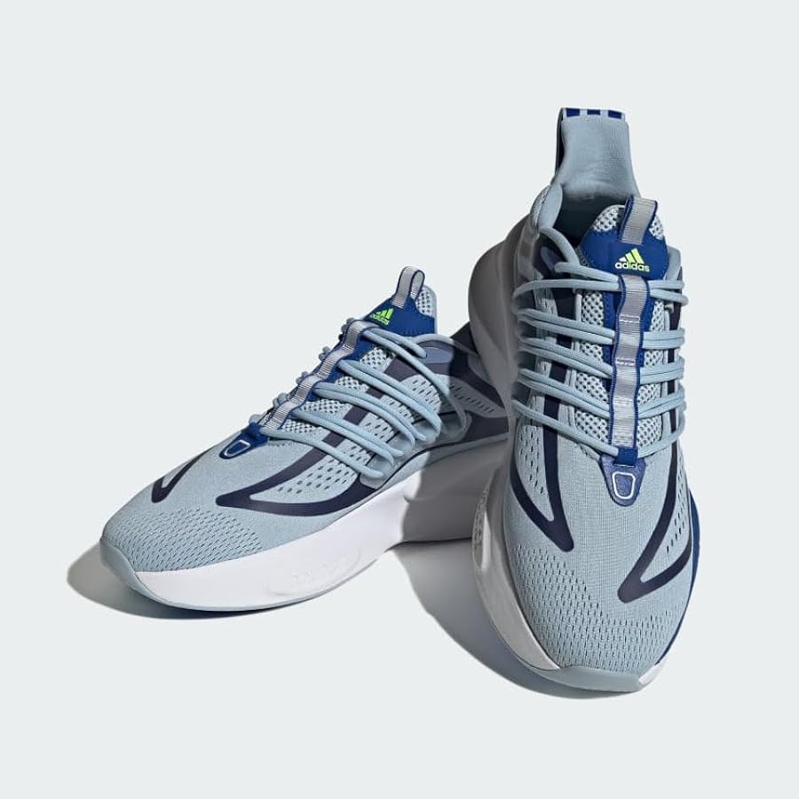 Amazon.com | adidas Men's AlphaBoost V1 Running Shoe, Black/Magic Grey/Grey, 11 | Road Running