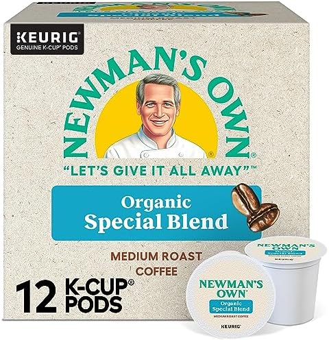 Amazon.com: Newman&#39;s Own Organics Special Blend Keurig Single-Serve K-Cup Pods, Medium Roast Coffee, 72 Count (6 Packs of 12) : Grocery &amp; Gourmet Food