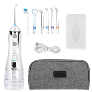 H2ofloss Cordless Water Dental Flosser, Portable Oral Irrigator