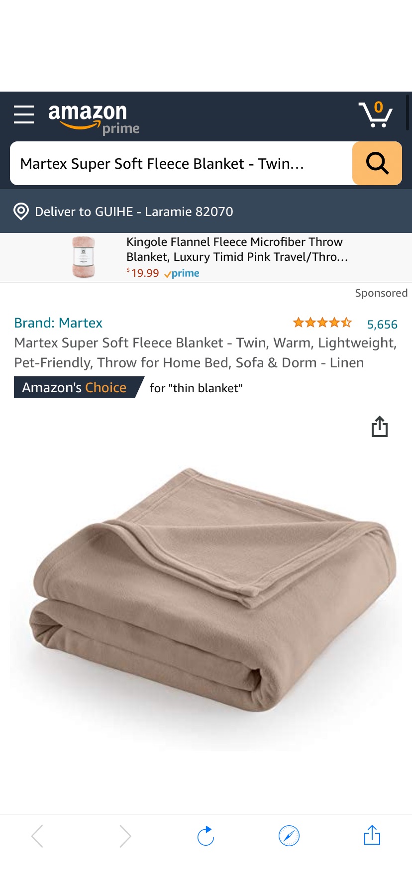 超轻超软twin size毛毯
Amazon.com: Martex Super Soft Fleece Blanket - Twin, Warm, Lightweight, Pet-Friendly, Throw for Home Bed, Sofa & Dorm - Linen: Home & Kitchen