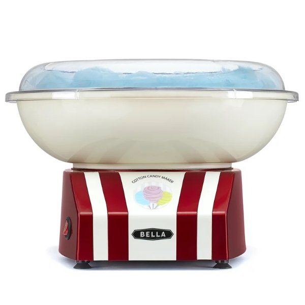 Electrically Powered Cotton Candy Maker, 475-Watt, Red & White