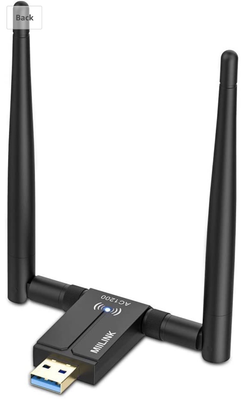 Amazon.com: Wireless USB WiFi Adapter 网路适配器 for PC - 802.11AC 1200Mbps Dual Band 2.4GHz/5GHz High Gain 5dBi Antennas USB 3.0 Wireless Network Adapter