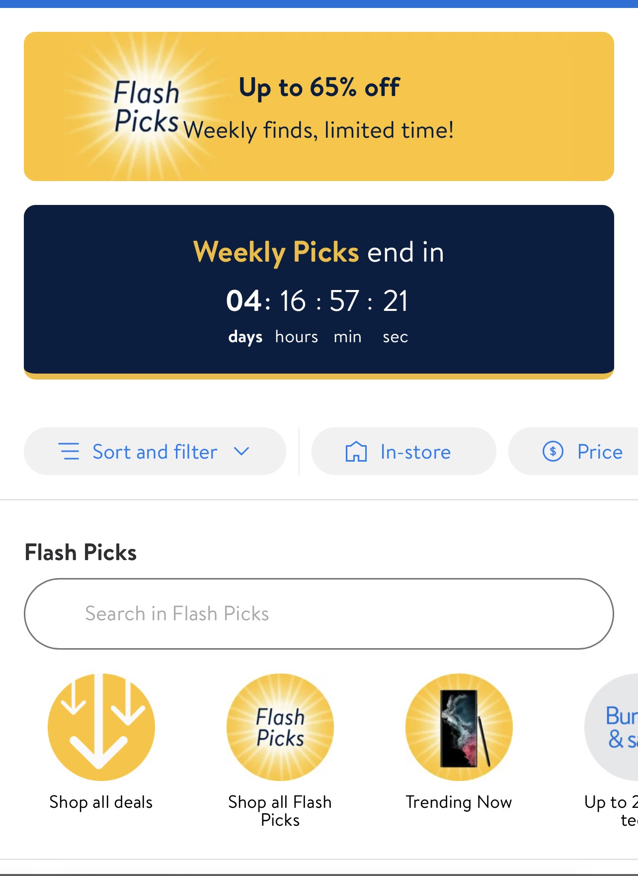 deals flash picks - Walmart.com