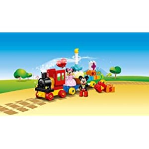 $17.59 Amazon.com: LEGO DUPLO Disney Mickey Mouse Clubhouse Mickey & Minnie Birthday Parade 10597 乐高