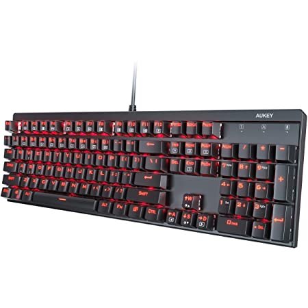 AUKEY KM-G6R Mechanical Keyboard Red Switch