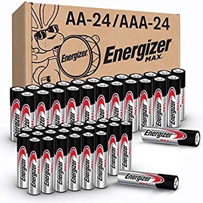 Energizer MAX AA & AAA 套装 (24节5号+24节7号)