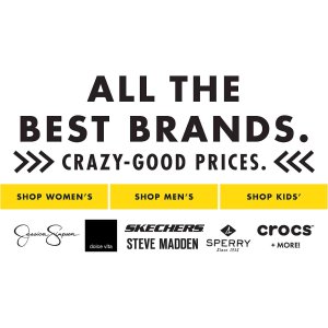 低至3折 Shoes, Boots, Sandals, Handbags, Free Shipping! | DSW
DSW抄底价!