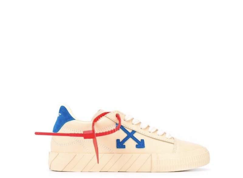 Shop blue Off-White New Arrows-motif Vulcan low-top sneakers with Express Delivery - Farfetch新款小白鞋最低价