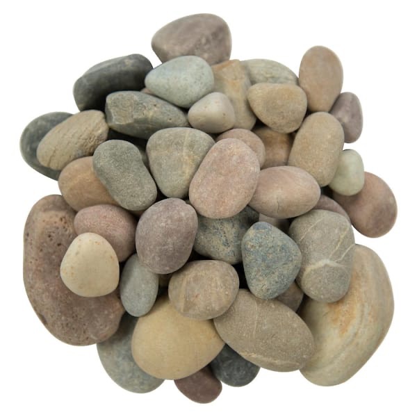 MSI Multi-Colored 0.5 cu. ft. per Bag (1 in. to 2.5 in.) Bagged Landscape Pebbles (55 Bags/22.5 cu. ft./Pallet) QAMZMUL6NAT40FP - The Home Depot