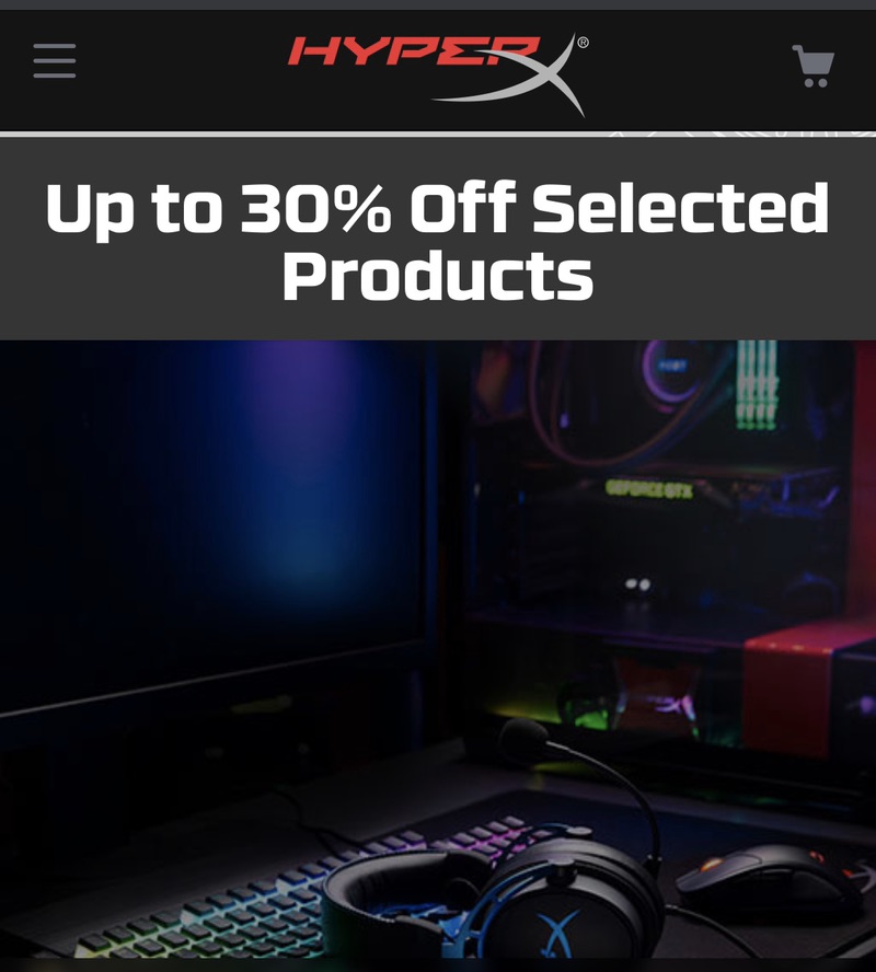 天箭HyperX - 30% off Selected Products