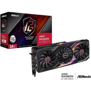 $899 ASRock Phantom Gaming Radeon RX 7900 XTX 24GB GDDR6 PCI Express 4.0 ATX Video Card RX7900XTX PG 24GO GPUs / Video Graphics Cards