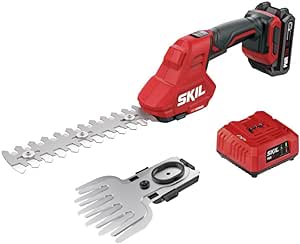 Amazon.com: SKIL PWR CORE 20 20V Shear &amp; Shrub 2-in-1 Kit Including 2.0Ah Battery and Charger -GH1000B-11 : Everything Else
