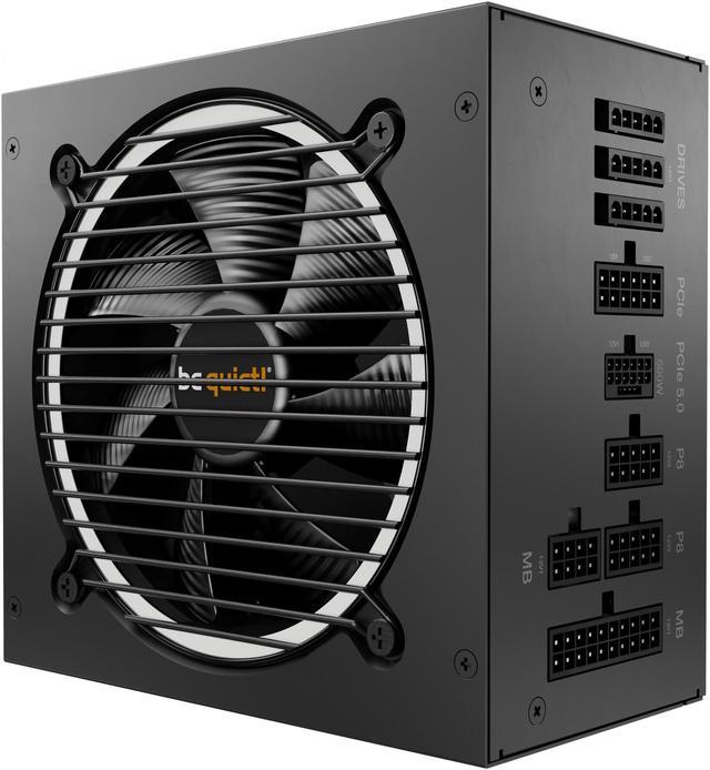 be quiet! Pure Power 12 M 750W ATX 3.0 Power Supply | 80+ Gold Efficiency | PCIe 5.0 | 2 12V-rails | Overclocking GPU Support | Modular PSU | 10 Year Warranty - Newegg.com
