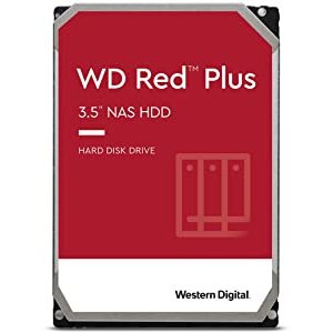 WD Red Plus WD40EFZX 4TB NAS 红盘 5400转 128MB缓存