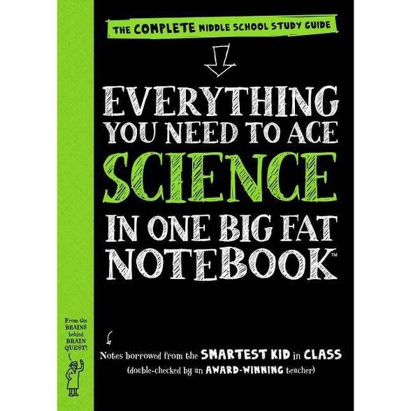 Everything You Need To Ace Science In One Big Fat Notebook : The Complete Middle School Study Guide : Target 学霸笔记