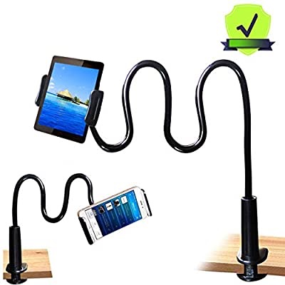 Amazon.com: MAGIPEA Tablet Stand Holder, Mount Holder Clip with Grip Flexible Long Arm Gooseneck Compatible with ipad iPhone/Nintendo Switch/Samsung Galaxy Tabs/手机．iPad 支架