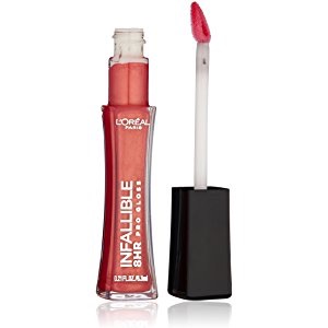 L'Oréal Paris Makeup Infallible Pro Matte Lip Gloss, 314 Nude Allude, 史低价 4.36 大热豆沙色