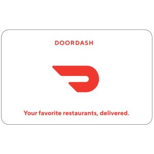 DoorDash 电子礼卡促销