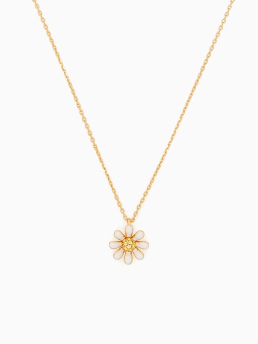 Dazzling Daisies Mini Pendant Necklace | Kate Spade Surprise