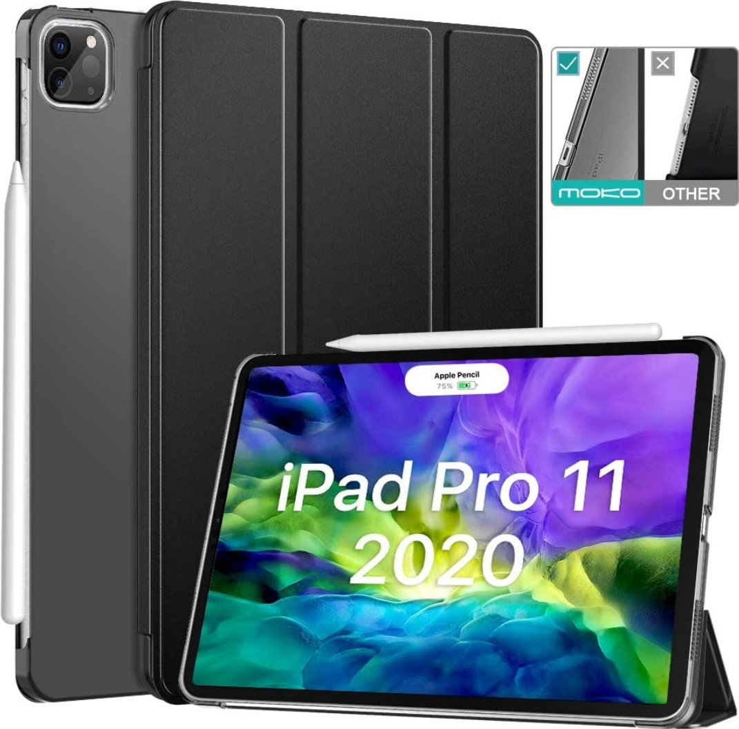 MoKo Case Fit iPad Pro 11 2nd Gen 2020 & 2018 
iPad Pro 11的壳子，平平凡凡，价格实惠～