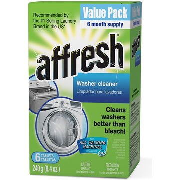 Afresh 洗衣机清洗剂，6个装