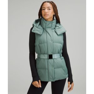 $149 Lululemon Wunder Puff Waist Vest 特價款腰帶背心黑色全尺寸補貨