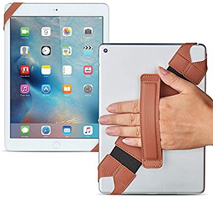 Amazon.com: Universal Tablet Hand Strap Holder, Joylink 360度旋转皮质手持工具
