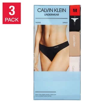 Calvin Klein Ladies' Hipster, 3 pack 三条ck内裤