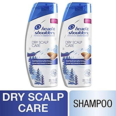 Anti Dandruff Shampoo, Dry Scalp Care with Almond Oil, 23.7 Fl Oz (Pack of 2) @ Amazon