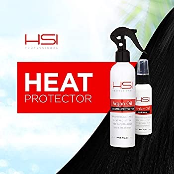 HSI 專業摩洛哥坚果油头发热保护剂，8oz 裝