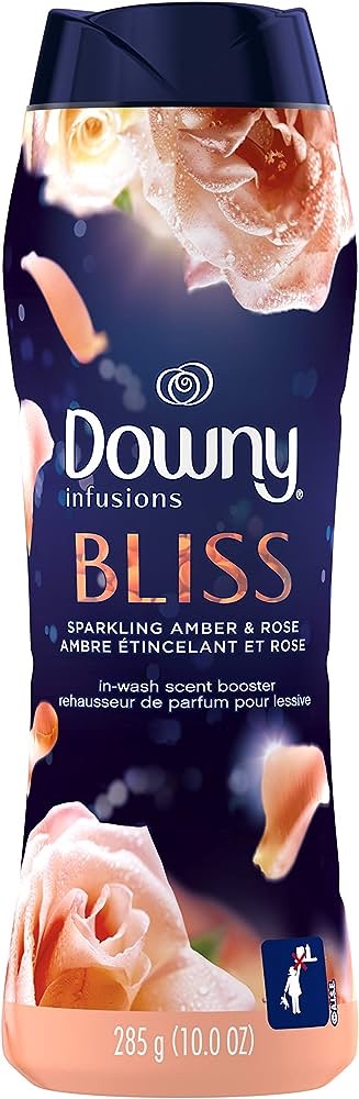 Downy Infusions Laundry In-Wash Scent Booster Beads, Sparkling Amber & Rose - 285 Grams : Amazon.ca: Health & Personal Care