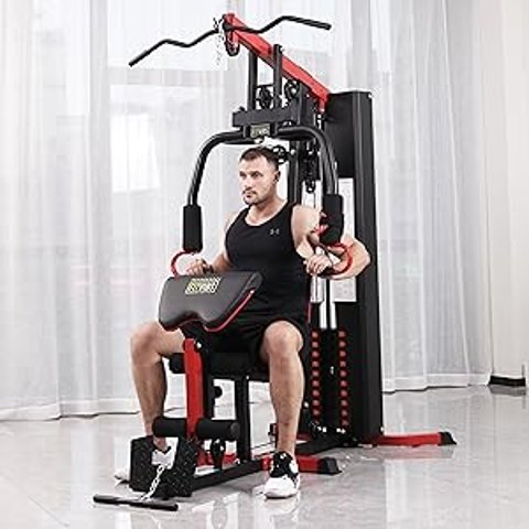 Signature Fitness Multifunctional Home Gym System Workout Station