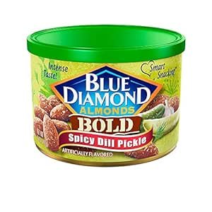 Almonds Spicy Dill Pickle Flavored Snack Nuts, 6 Oz