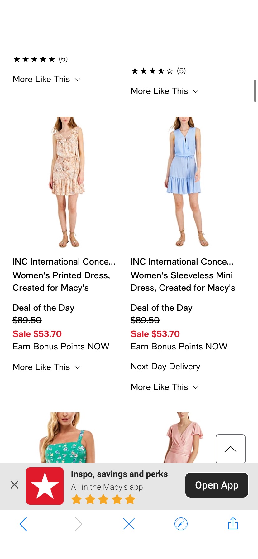 Dresses Deals of the Day - Macy's美裙专场低至二折