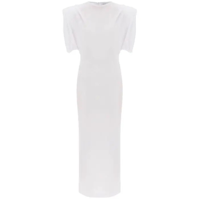 WARDROBE.NYC midi sheath dress with structured shoulders - Woman | Residenza 725
