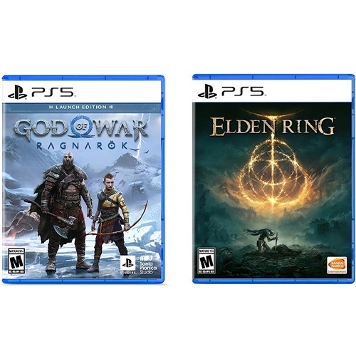 God of War Ragnarok Launch Edition PS5 / Elden Ring Standard Edition PS5 - PlayStation 5 - Action/Adventure Game - Rated M (Mature 17/) - antonline.com