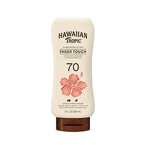 Hawaiian Tropic Sheer Touch Lotion Sunscreen SPF 70, 8oz
