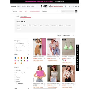 $15 US 3 for 15 | Fashion US 3 for 15 | SHEIN USA