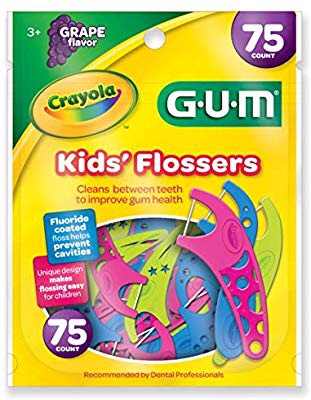 GUM Crayola儿童牙线