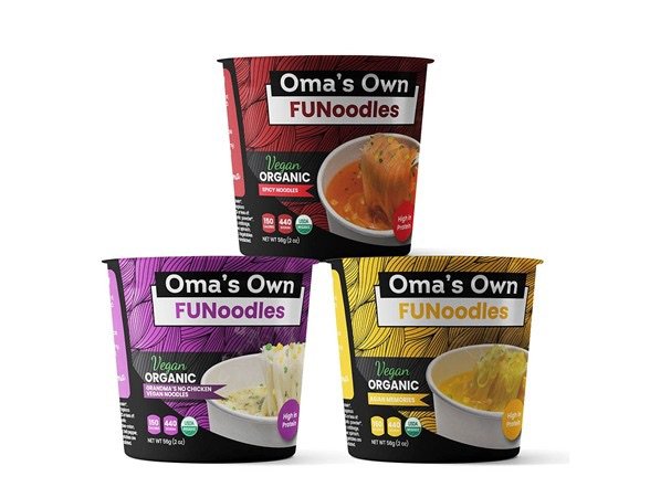 Oma's Own Noodle Cup 12-Pack, Your Choice