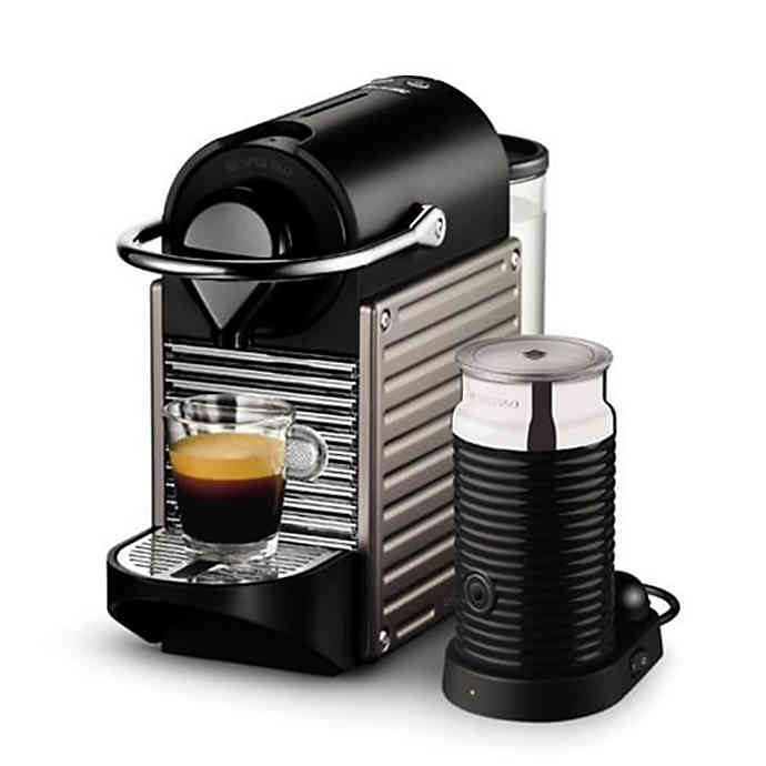 Nespresso® Pixie Espresso Machine 咖啡机和奶泡机bundle