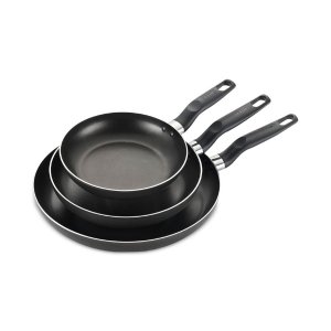 $15.99 T-Fal 3-Pc. Fry Pan Set & Reviews - Cookware - Kitchen - Macy s锅