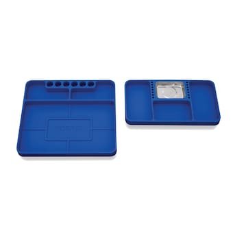 Silicone Organizer Insert 2-pc Silicone Tool Tray Set with Magnetic Insert