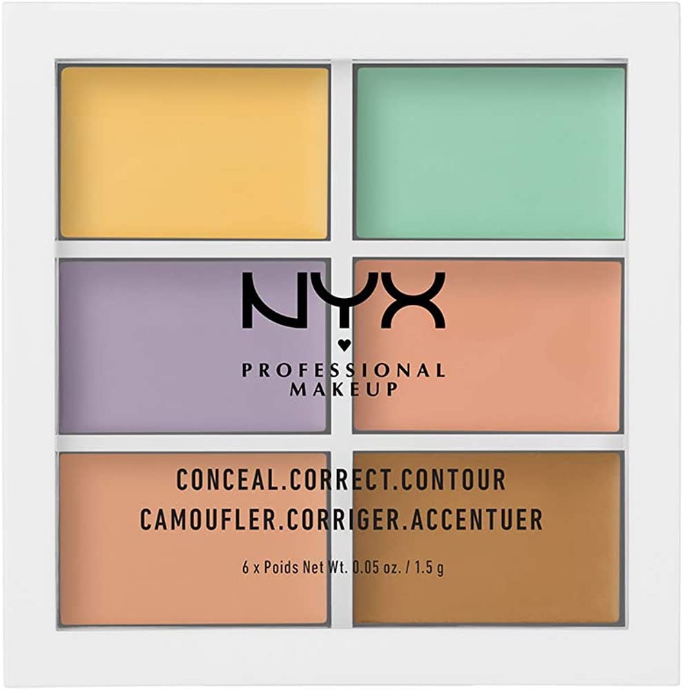 Amazon.com : NYX PROFESSIONAL MAKEUP Color Correcting Concealer Palette : Beauty & Personal Care