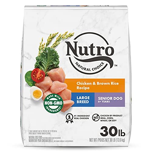 Nutro Natural Choice Large Breed Adult & Senior Dry Dog Food, Chicken