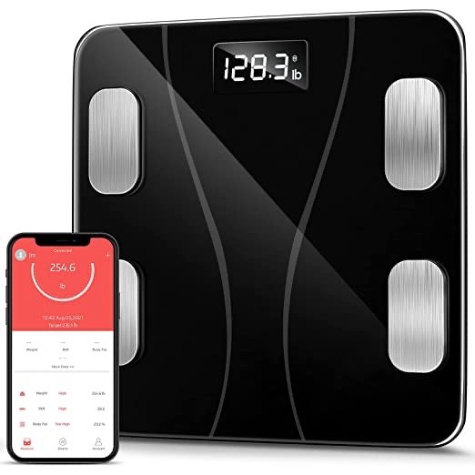 QYHMZR Bluetooth Body Fat Scale